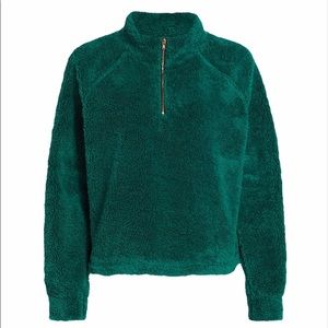 Year of Ours fleece vail boxy pullover